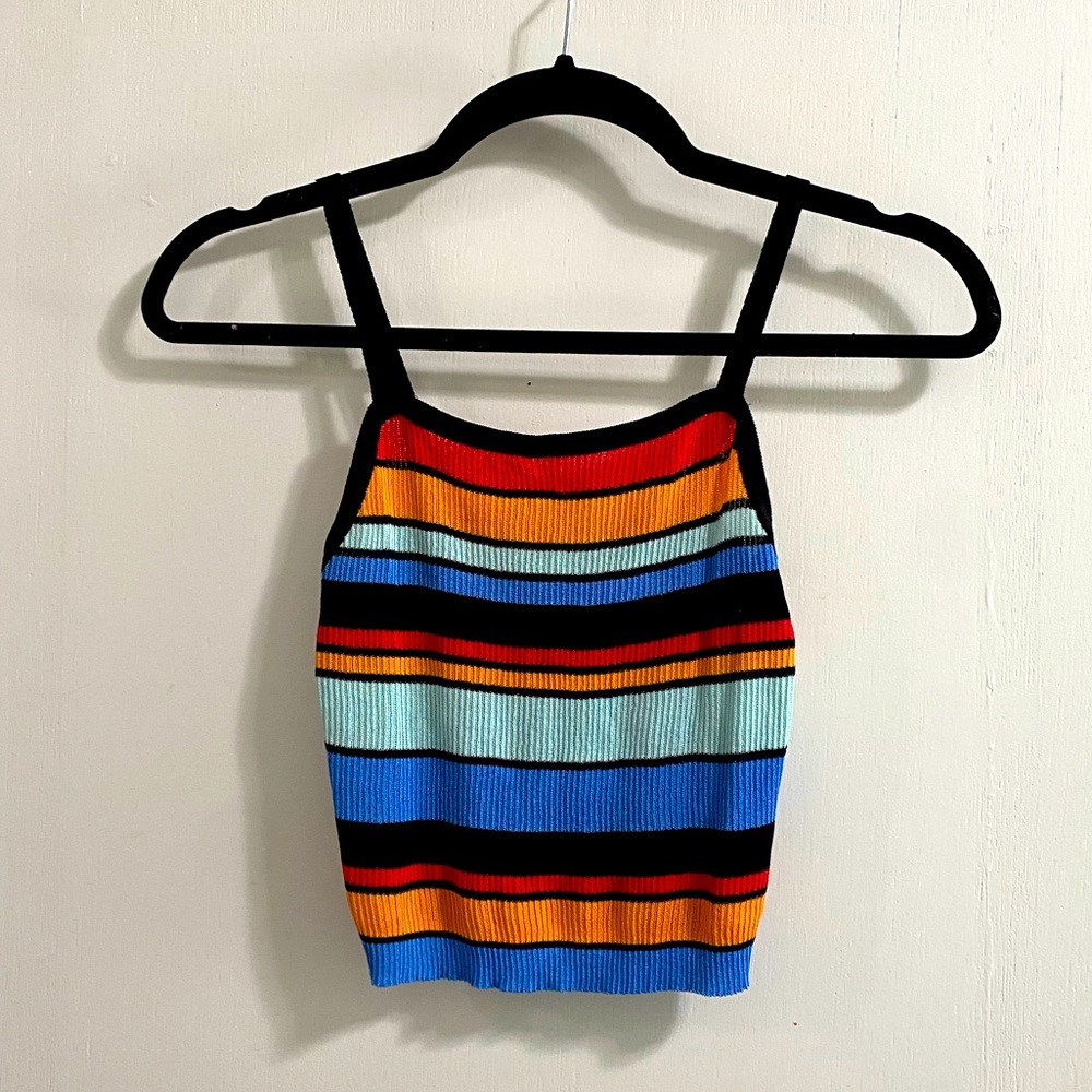 Ribknit tank